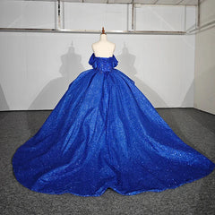 Quinceanera Dress Gorgeous Sweetheart Ball Gown Cap sleeve Court Train